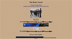 Desktop Screenshot of home-guard.org.uk